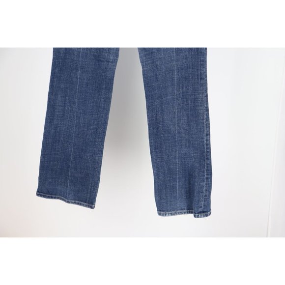 7 For All Mankind Women's Crop Jeans Blue Size 28 - Picture 4 of 8